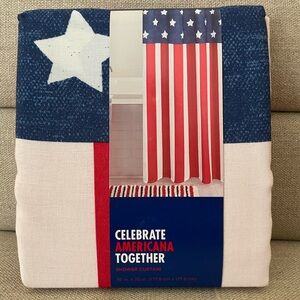 Celebrate Americana Together Shower Curtain 70"x70”